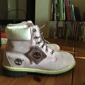 LAST DAY  Pastel Pink Timberlands