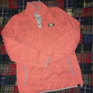L.L. Bean Sweater Fleece Pullover - Small