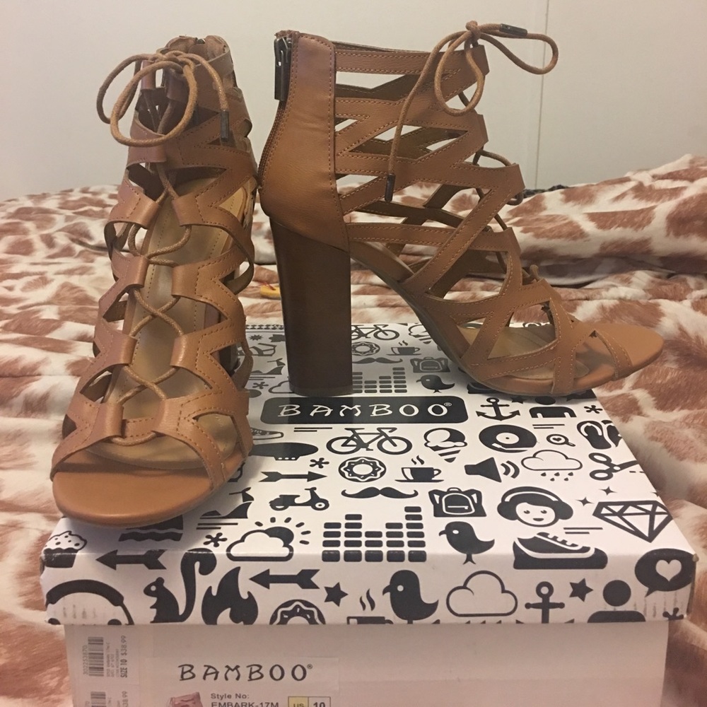 Tan heels