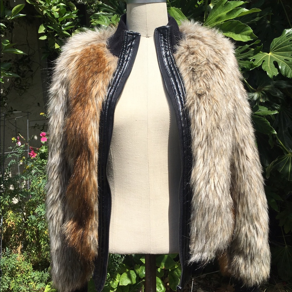 Faux Fur Jacket