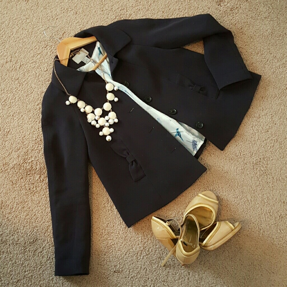 H&M Navy Coat/Blazer