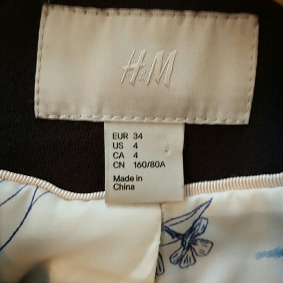 H&M Navy Coat/Blazer - Picture 2 of 4