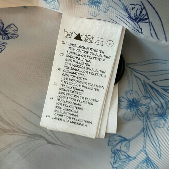 H&M Navy Coat/Blazer - Picture 4 of 4