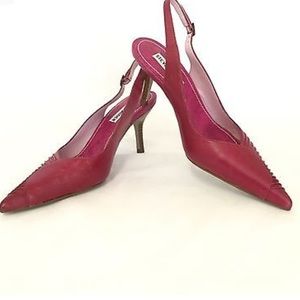 Steve Madden pink Cherish 3.5" Slingbacks size 8.5