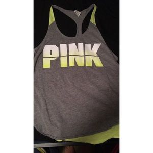 VS PINK razor back tank top!