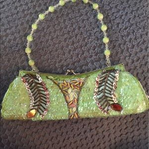 Beaded/ jeweled clutch purse