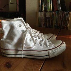 White high top Converse