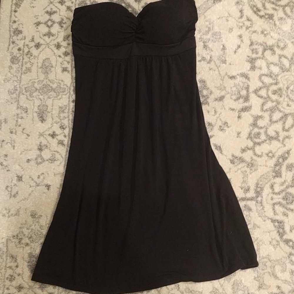 THX strapless Black Dress