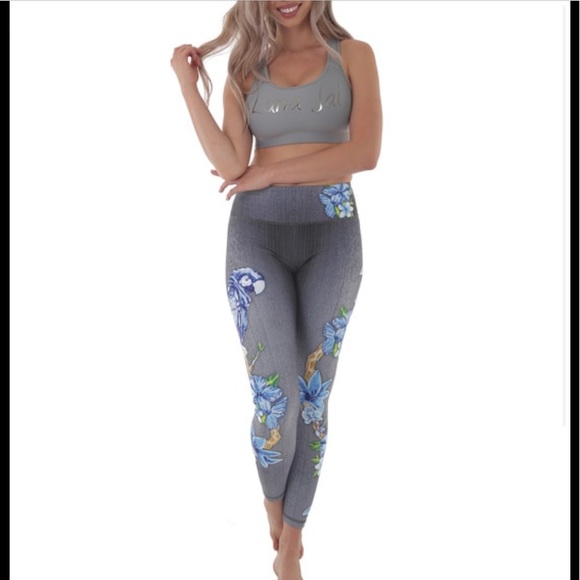 Luna Jai 'Parrot' Active Athletic Pants Sz XS - Picture 6 of 6