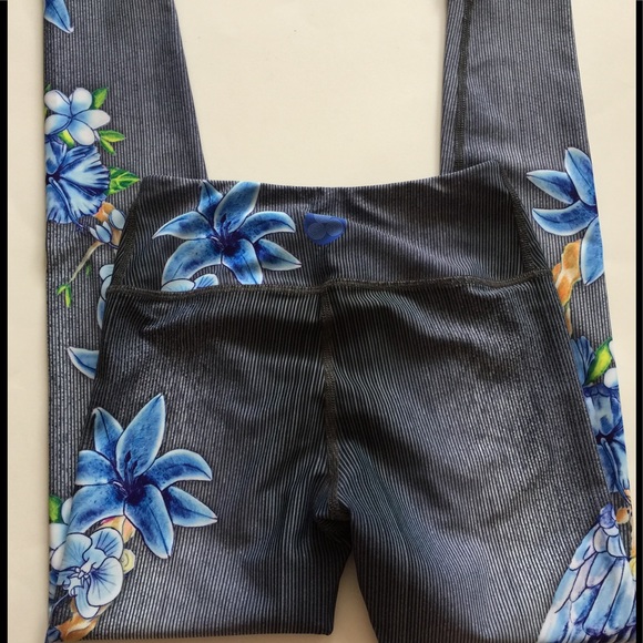 Luna Jai 'Parrot' Active Athletic Pants Sz XS - Picture 2 of 6