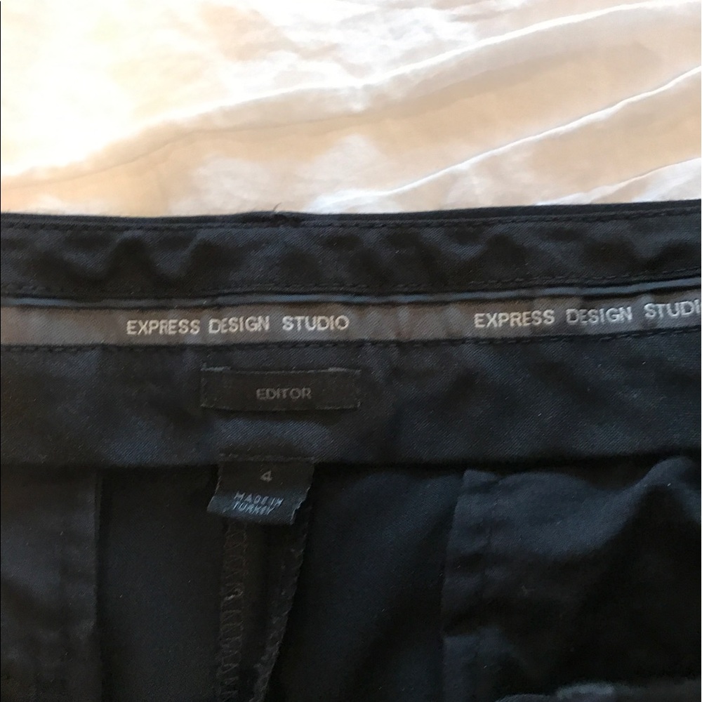 Authentic Express Editor Wide Leg Pant Size 4 - image 4