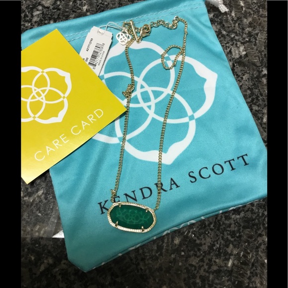 Kendra Scott Jewelry - Kendra Scott Green Dylan Necklace