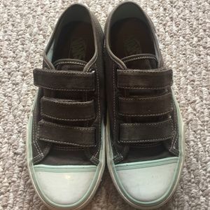 Vans velcro in brown