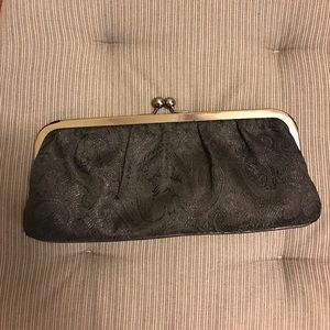 Express black clutch