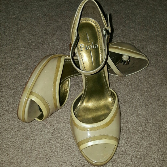 Patent Leather Peep Toe Mary Janes - Picture 3 of 5