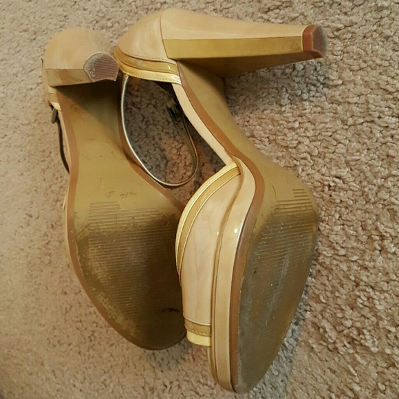 Patent Leather Peep Toe Mary Janes - Picture 5 of 5