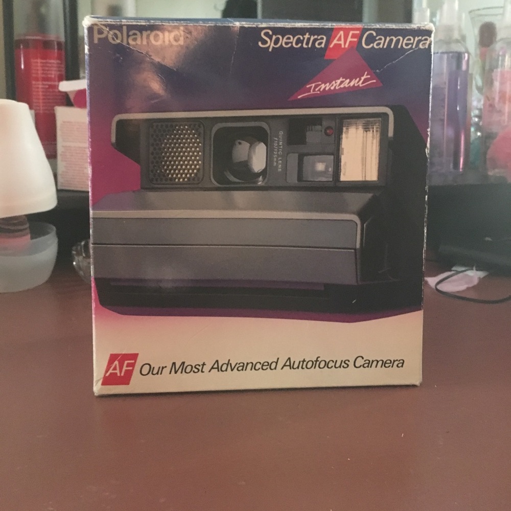 Vintage Polaroid camera