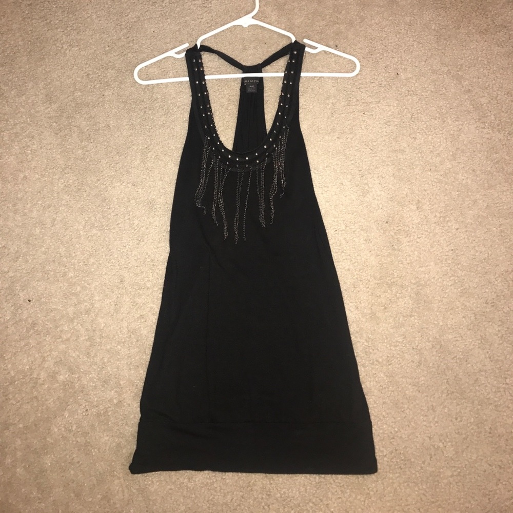 Forever 21 beaded/chain top