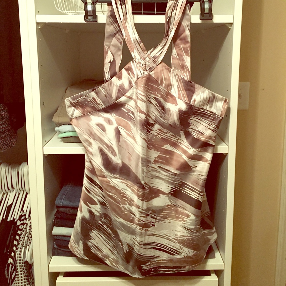 Banana republic S gray brown too