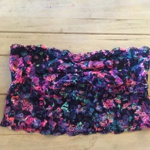 Victoria's Secret PINK Multi-Color Lace Bandeau