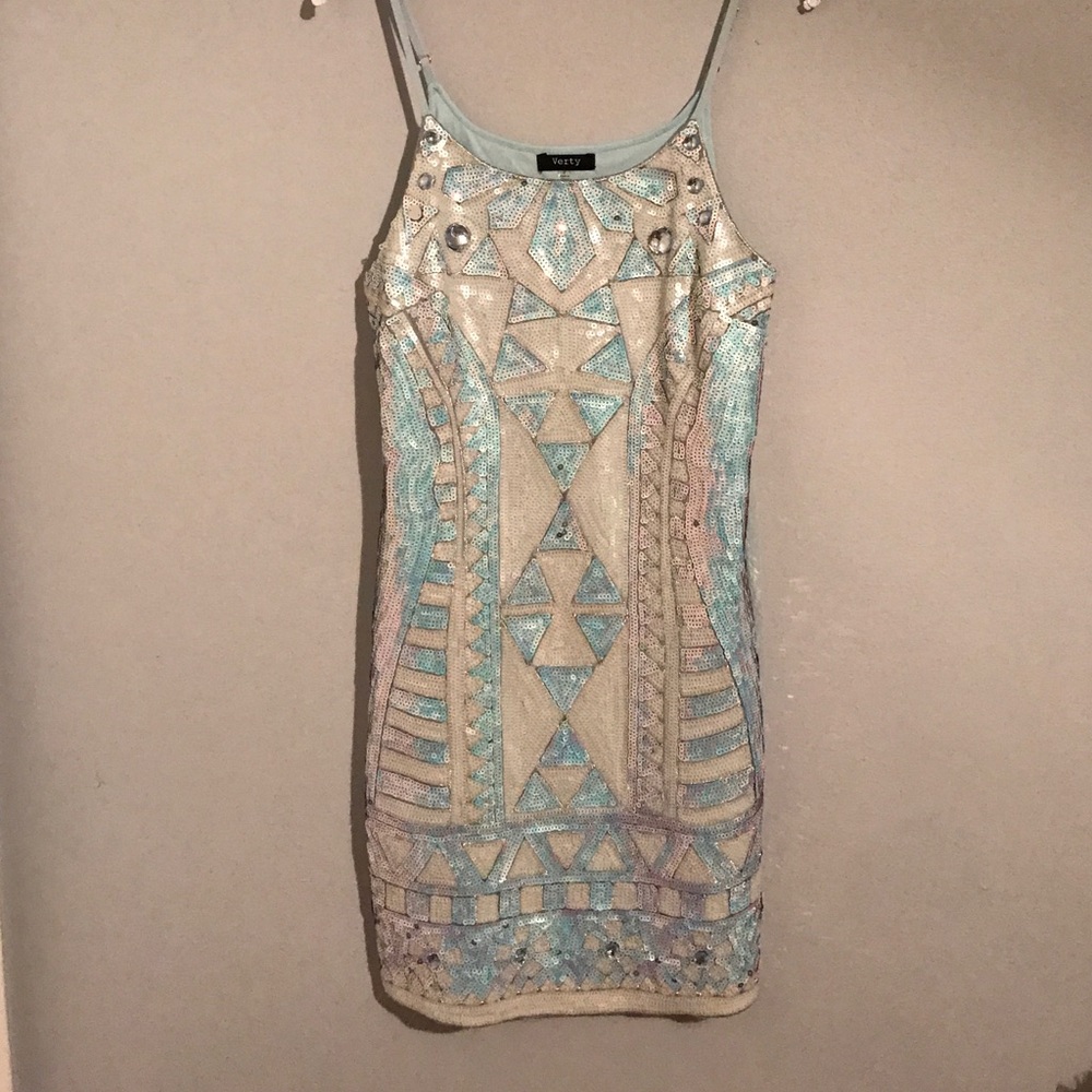 Iridescent unicorn dress