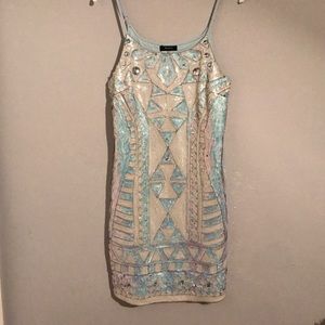 Iridescent unicorn dress