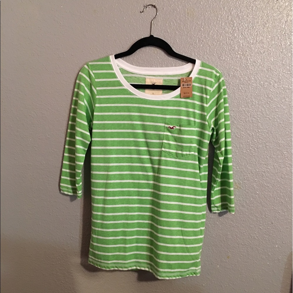 Hollister Bettys Small 3 quarter length sleeve