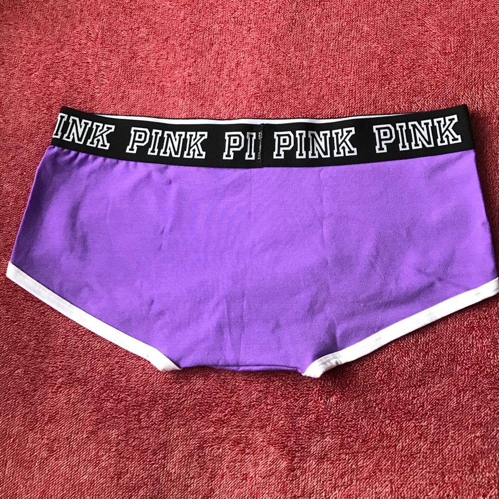 Victoria's Secret PINK Logo Boyshort - Picture 2 of 2