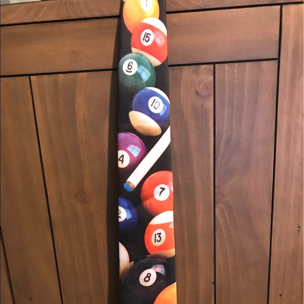 Ralph Marlin Billiards tie