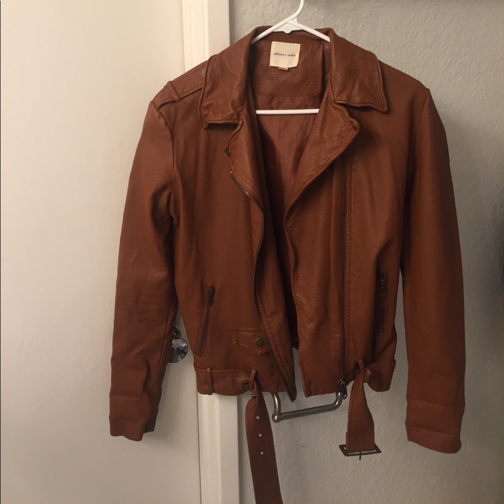 Silence and Noise leather jacket