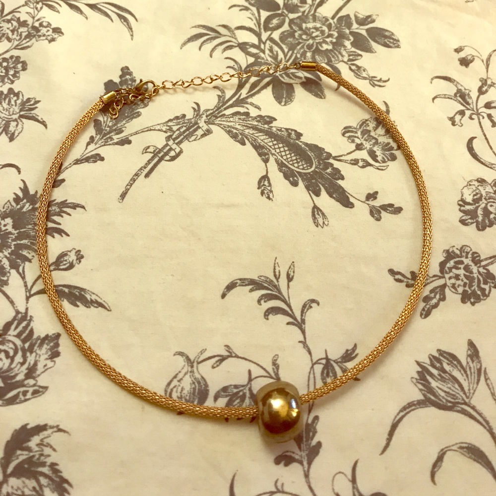 Vintage ring necklace