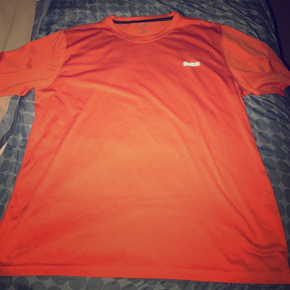 Reebok Orange T-Shirt Large