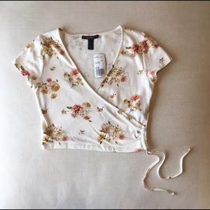 Forever 21 Floral Crop Top