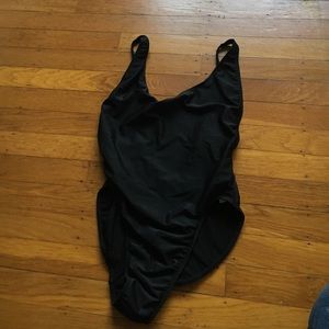 Black one piece