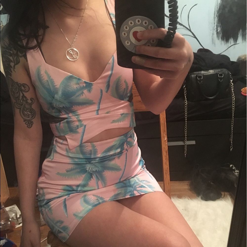 Pastel Palm Tree Set