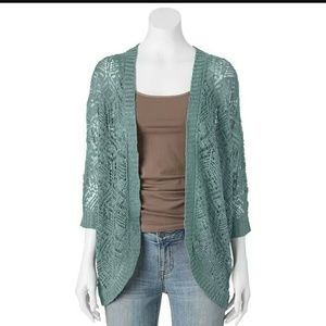 Pink Republic Crochet Cardigan