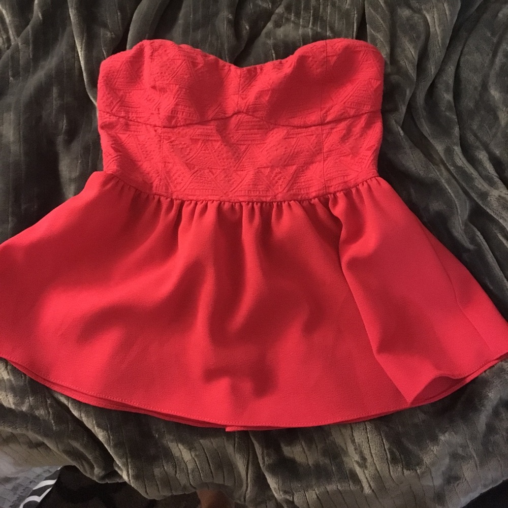 Red Tube Top H&M