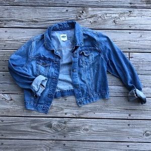 Large denim jacket from Old Navy
