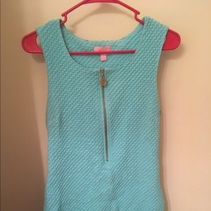 Lilly Pulitzer Shorely Blue Shift Dress