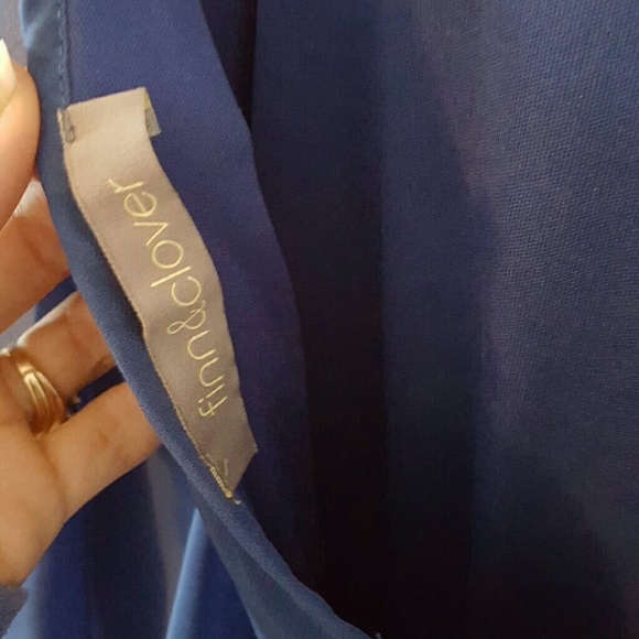 Flirty royal blue romper - Picture 4 of 4