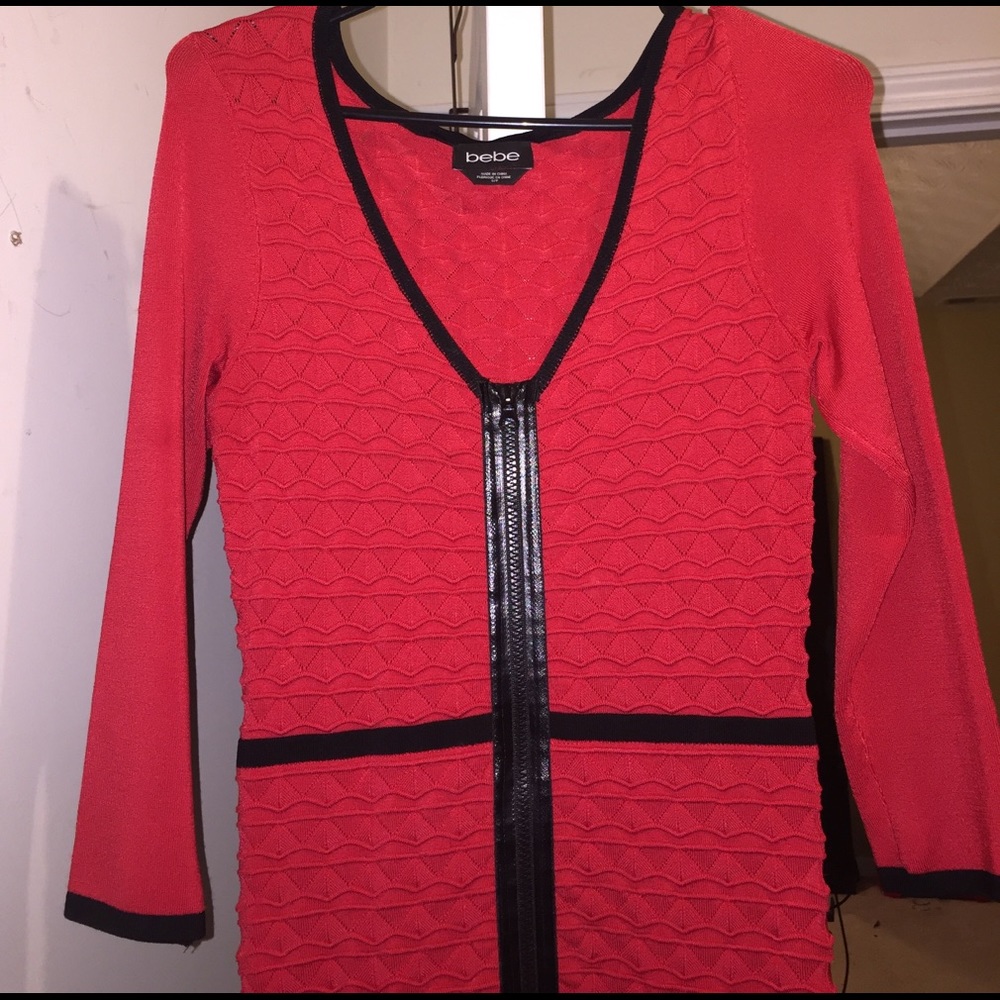 Long-sleeve mini dress