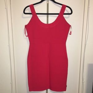 BCBG Caspar bodycon red dress