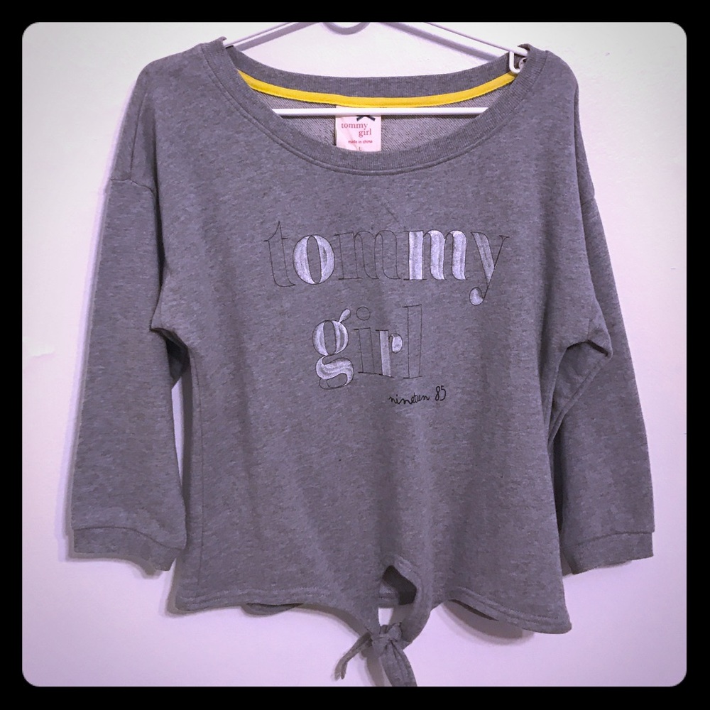 Tommy Girl crewneck sweater