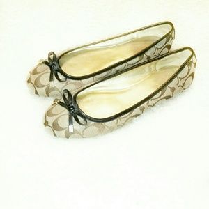 Ladies Coach Flats size 9