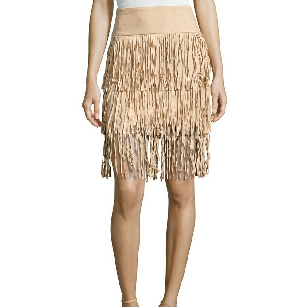 Romeo & Juliet Couture fringe skirt