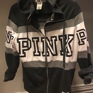 Brand new Victoria's Secret PINK full zip hoody