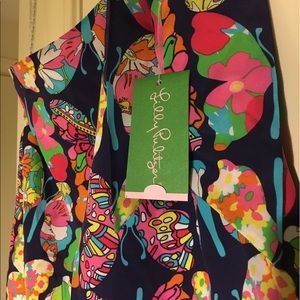 Lilly Pulitzer - Roe Top - Bright Navy Out There 6