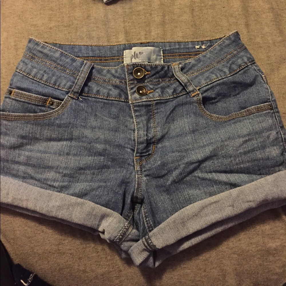 High waisted shorts