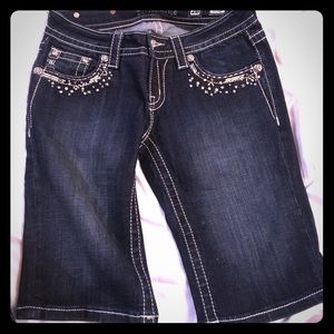 Brand New Miss Me Bermuda shorts