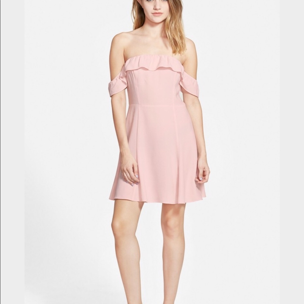 NWT off the shoulder fit and flare dress
